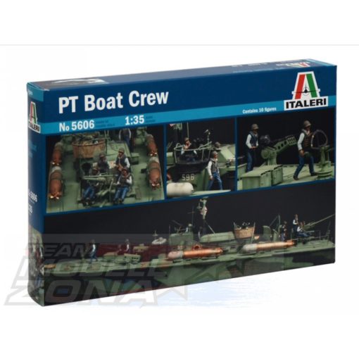 Italeri - 1:35 Figuren-Set Crew (10) ELCO 80 PT - model la scara