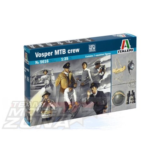 Italeri VOSPER MTB CREW - model la scara