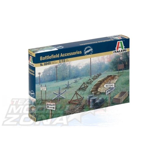 Italeri Battlefield Accessories - model la scara