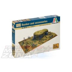 Italeri BUNKER AND ACCESSORIES - model la scara