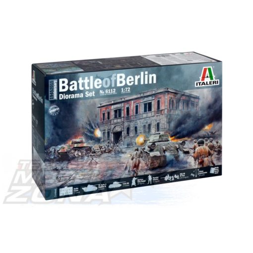 Italeri BATTLE of BERLIN Diorama Set - model la scara