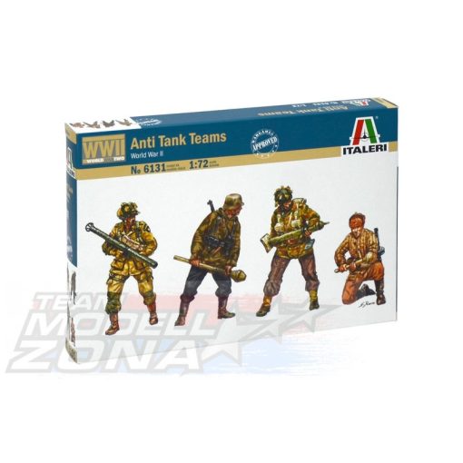 Italeri Anti Tank Teams - model la scara