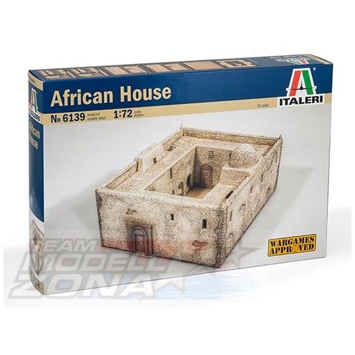 Italeri AFRICAN HOUSE - model la scara