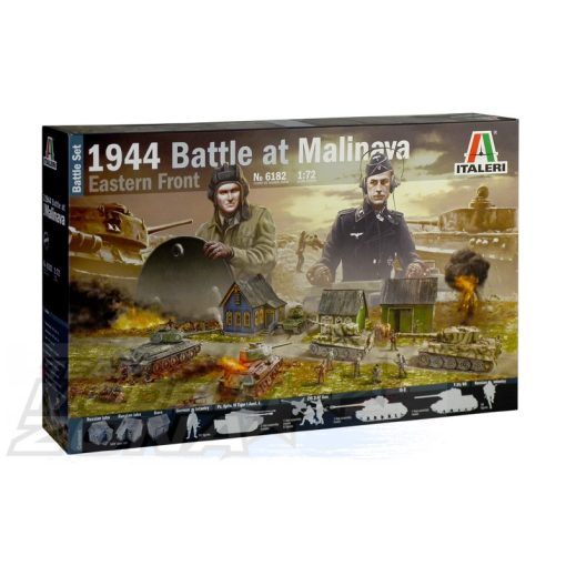 Italeri - 1:72 1944 Battle at Malinava - model la scara