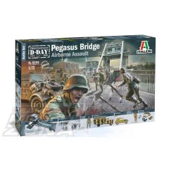   Italeri - 1:72 BATTLE SET "Pegasus Bridge" - dioráma model la scara szett