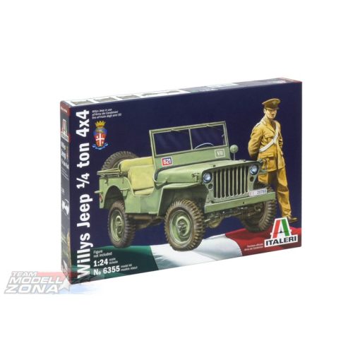 Italeri WILLYS JEEP - ARMA DEI CARABINIERI - model la scara