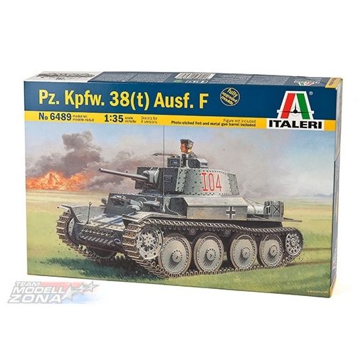 Italeri Pz. Kpfw. 38(t) Ausf. F - model la scara