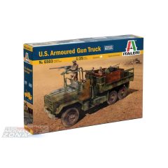 Italeri U.S. Armoured Gun Truck - model la scara