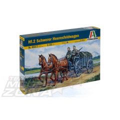 Italeri Hf.2 Schwerer Heeresfeldwagen - model la scara