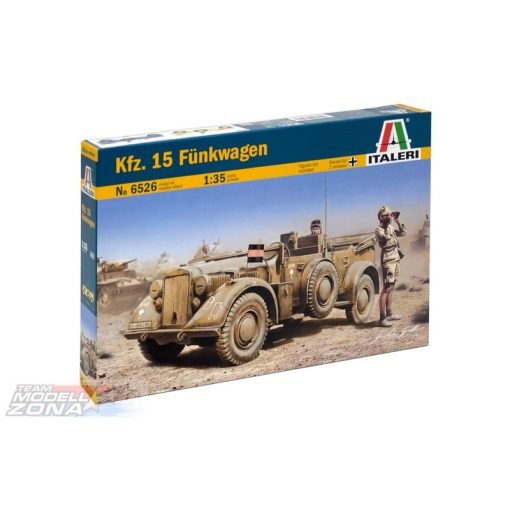 Italeri - 1:35 WWII Deutsche Sd.Kfz.15 Funkwagen - model la scara