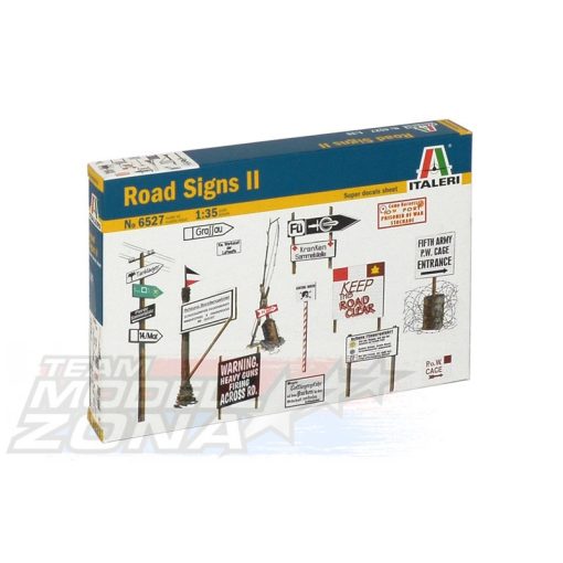 Italeri ROAD SIGNS - model la scara (§)