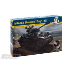   Italeri - 1:35 "M4A3E8 Sherman Fury" - model la scara