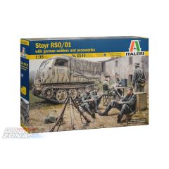   Italeri - 1:35 Steyr RSO/01 w/Germ.soldiers+access - model la scara