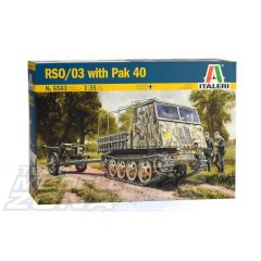 Italeri - 1:35 RSO/03 PaK 40 löveggel - model la scara