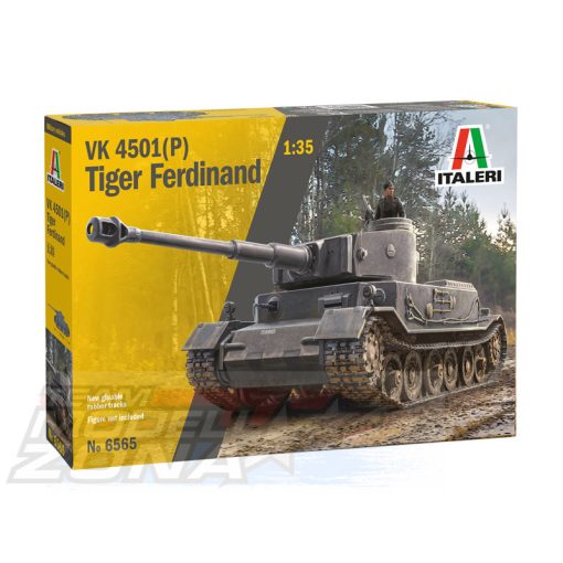 Italeri - 1:35 VK 4501(P) TIGER FERDINAND - model la scara