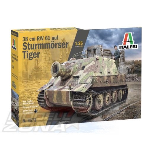 Italeri - 38 cm RW 61 auf STURMMORSER TIGER - model la scara