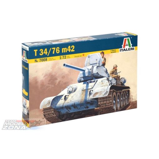 Italeri T 34/76 Russian Tank - model la scara