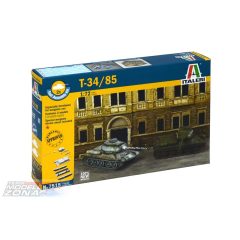   Italeri - Russischer Panzer T-34/85 Fast Assembly Kit - model la scara