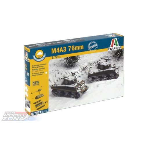 Italeri M4A3 76mm - model la scara