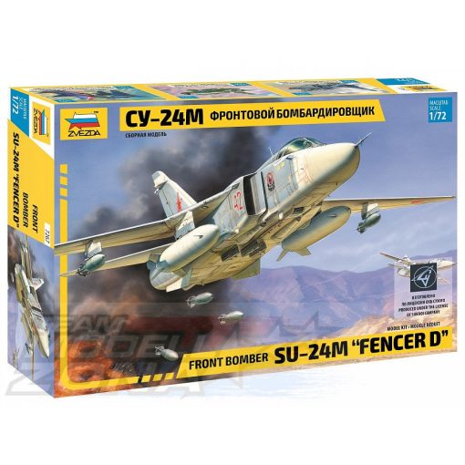 Zvezda - 1:72 Sukhoi SU-24M "Fencer-D" - model la scara