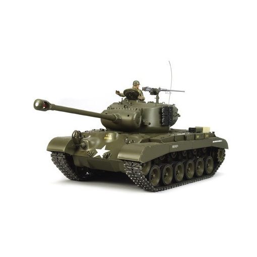 Tamiya - 1:16 RC US Panzer M26 Pershing Opțiune completă