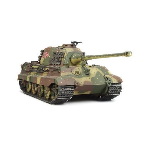 Tamiya - 1:16 RC Panzer Königstiger Opțiune completă