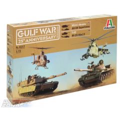   Italeri - 1:72 Gulf War 25th Anniv.-Box (2+2) - model la scara