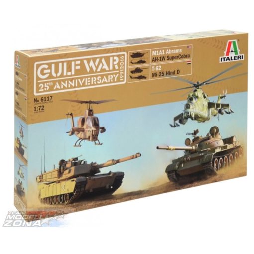 Italeri - 1:72 Gulf War 25th Anniv.-Box (2+2) - model la scara