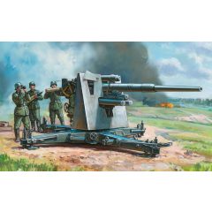 Zvezda German 88 mm Flak 36/37 - model la scara