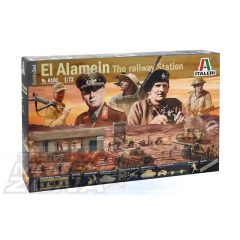   Italeri - 1:72 WWII: El Alamein Battle Railway St. - model la scara	