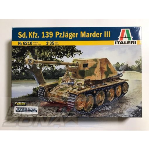 Italeri - Sd.Kfz.139 PzPager Marder III- model la scara