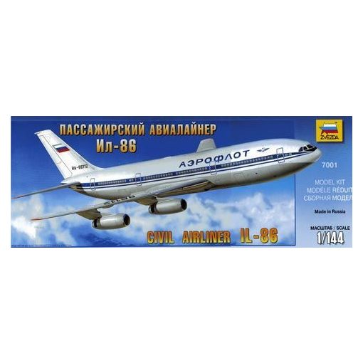 Zvezda Ilyushin IL-86 - model la scara