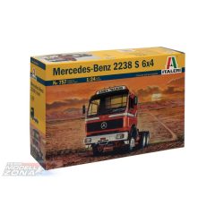 Italeri 757 Mercedes-Benz 2238 S 6X4- model la scara