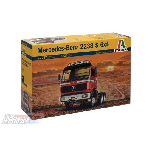 Italeri 757 Mercedes-Benz 2238 S 6X4- model la scara