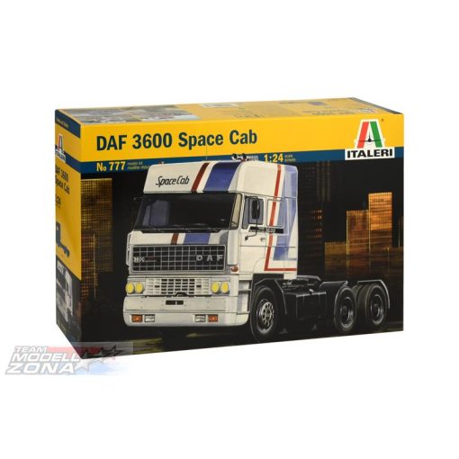 Italeri - 1:24 IT DAF 3600 SPACE CAB- model la scara