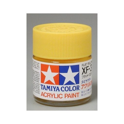 Tamiya Acrylic XF-3 Flat Yellow