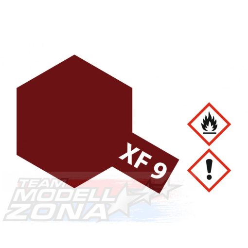 Tamiya Acrylic XF-9 Hull Red 