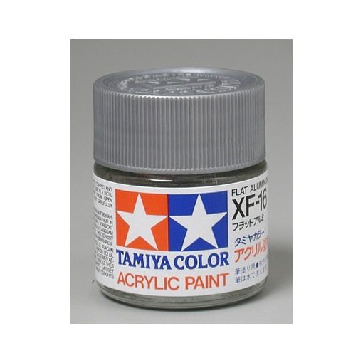 Tamiya Acrylic XF-16 Flat Aluminum