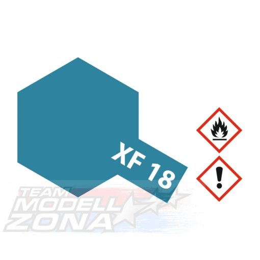 Tamiya Acrylic XF-18 Medium Blue