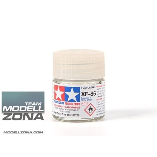 Tamiya XF-86 flat clear 10 ml