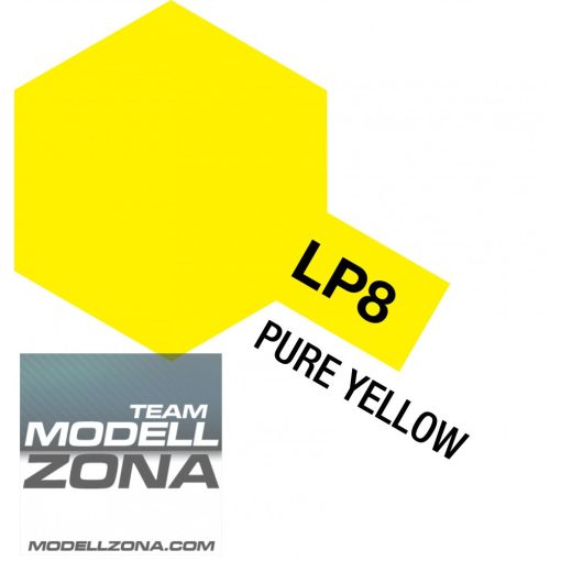 LP-8 pure yellow 10ml (VE6) - sárga festék