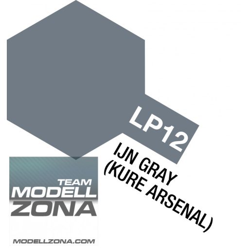 LP-12 IJN gray Kure Arsenal 10ml (VE6) - japán kure fegyver szürke - festék