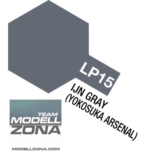 LP-15 IJN gray Yokosuka Arsenal. ma. 10ml(VE6) -  japán navy szürke festék