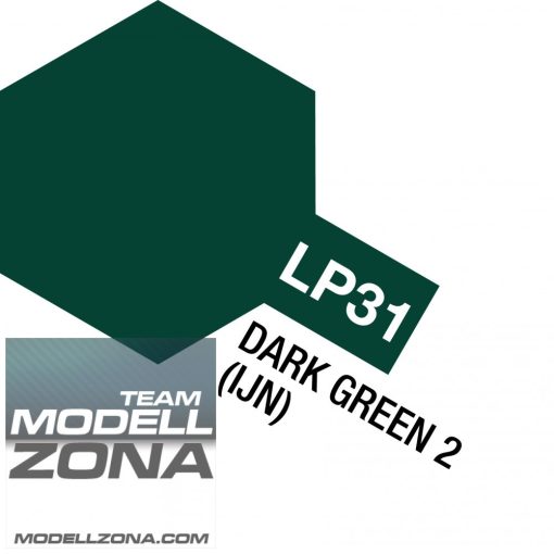 LP-31 (10 ml) dark green - sötét zöld festék - 10 ml