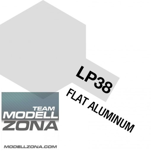 LP-38 flat aluminium - aluminium színű festék - 10 ml