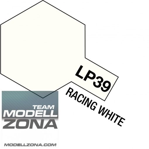 LP-39 racing white - verseny fehér színű festék - 10 ml