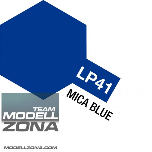 LP-41 mica blue - csillám kék festék - 10 ml