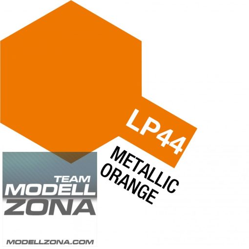 LP-44 metallic orange - metálos narancs színű festék - 10 ml