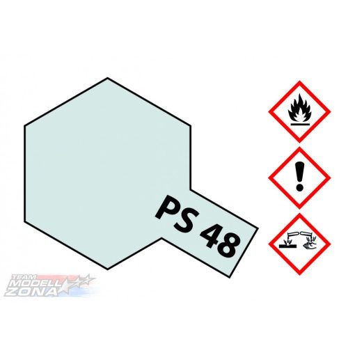 Tamiya Lexan Festék spray 100ml Színváltós Polírozott Alumínium