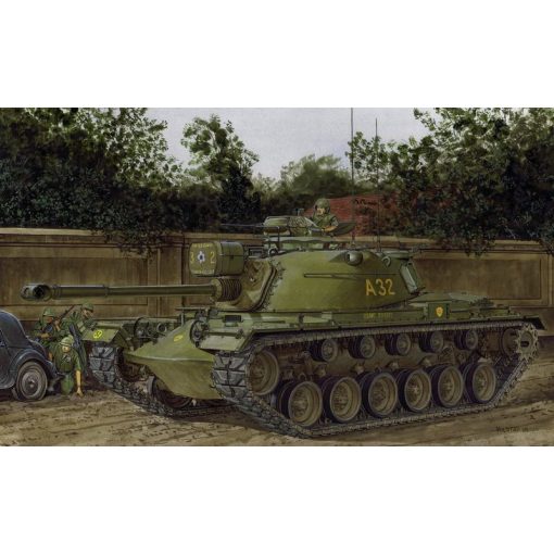 Dragon M48A3 - model la scara